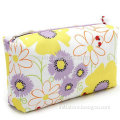 Wholesale high quality fashion travel cosmetic bag with zipper lock
